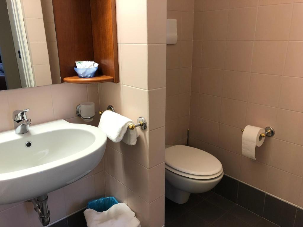 Kúpeľňa v ubytovaní Hotel Enrichetta