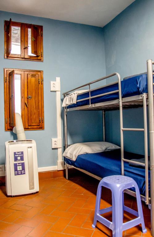 Postel nebo postele na pokoji v ubytování Hostel Santa Monaca
