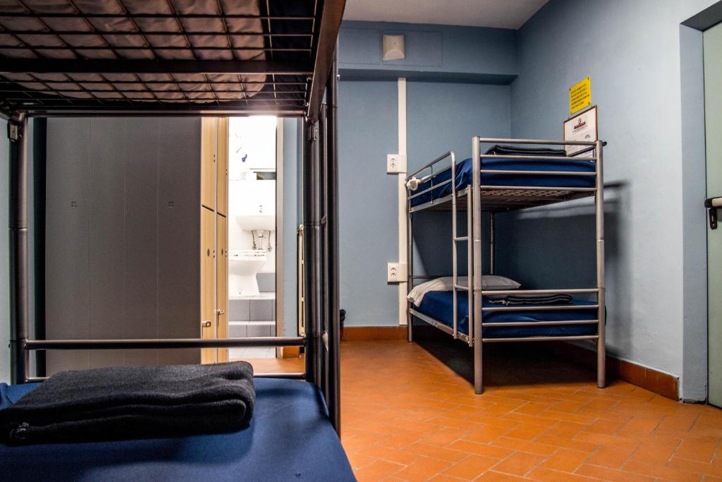 Postel nebo postele na pokoji v ubytování Hostel Santa Monaca