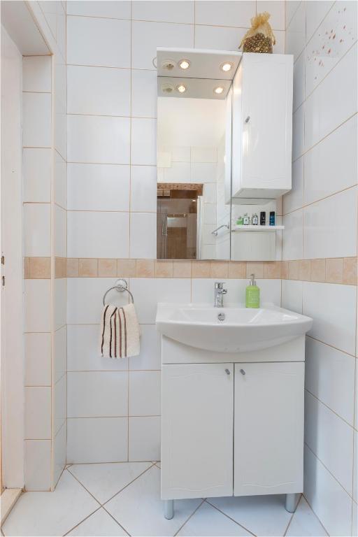 Koupelna v ubytování Apartments Edi - ZF Hvar