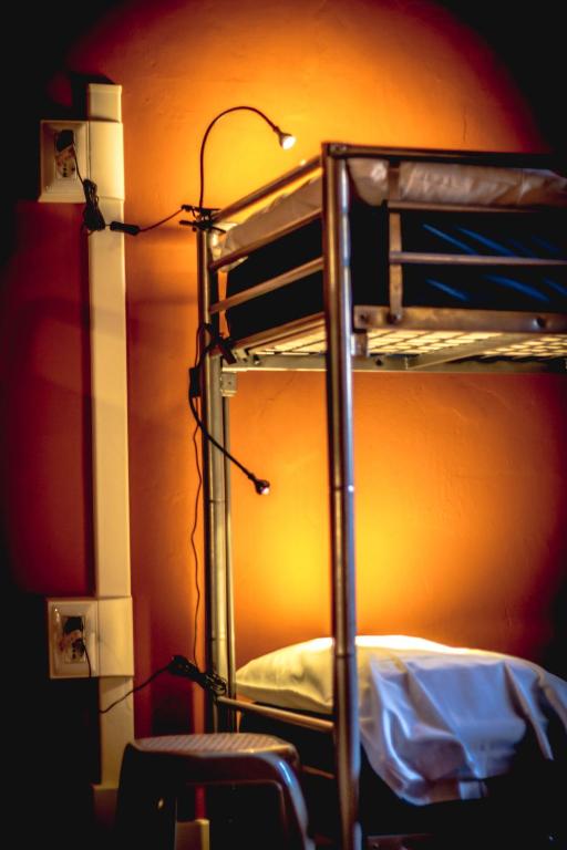 Postel nebo postele na pokoji v ubytování Hostel Santa Monaca