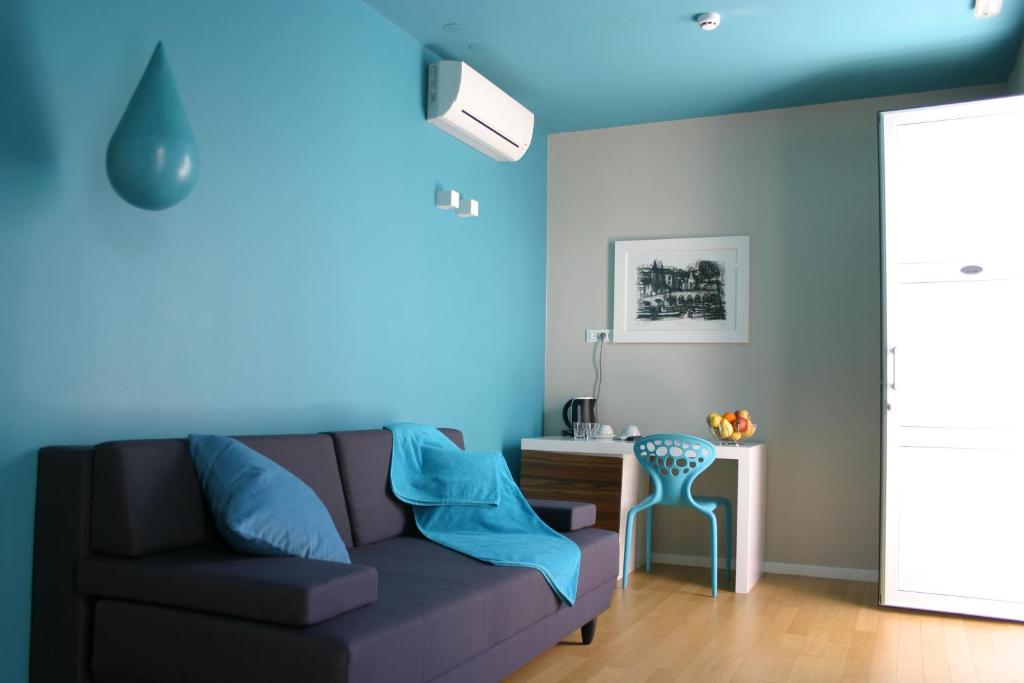 Posezení v ubytování Apartments Villa Azzurra Bol
