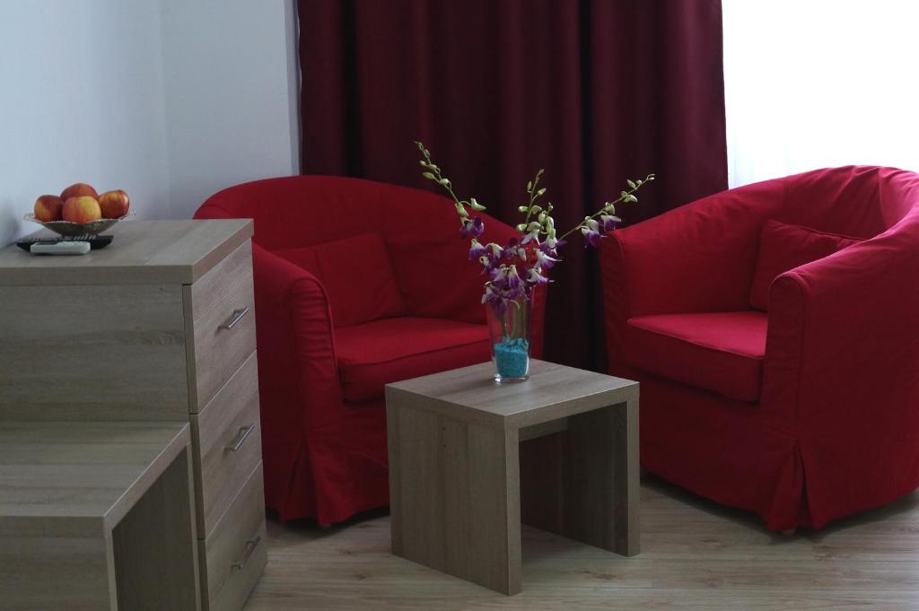 Posezení v ubytování Hotel Otopeni