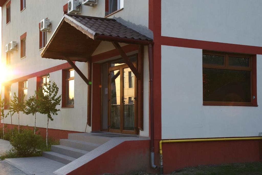 Budova, kde se hotel nachází