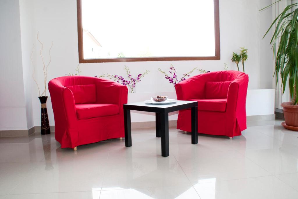 Posezení v ubytování Hotel Otopeni