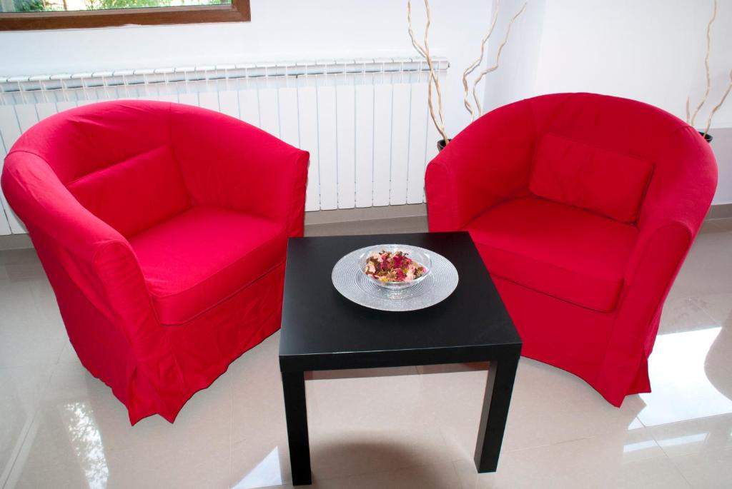 Posezení v ubytování Hotel Otopeni