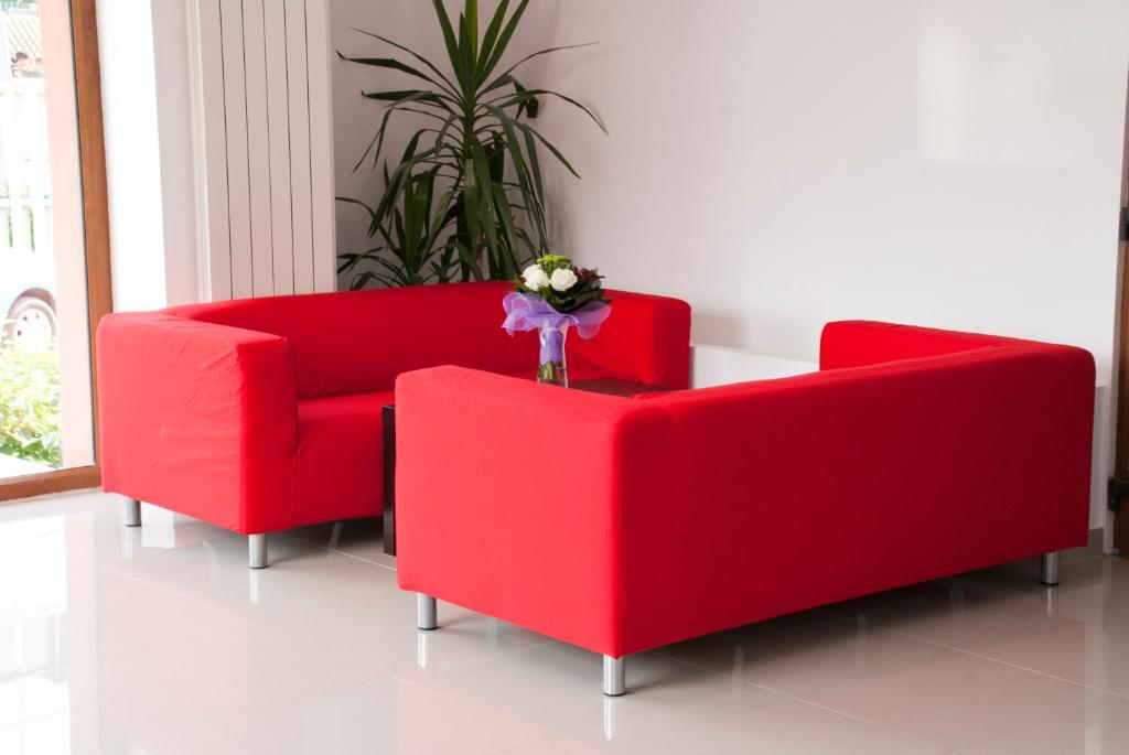 Posezení v ubytování Hotel Otopeni