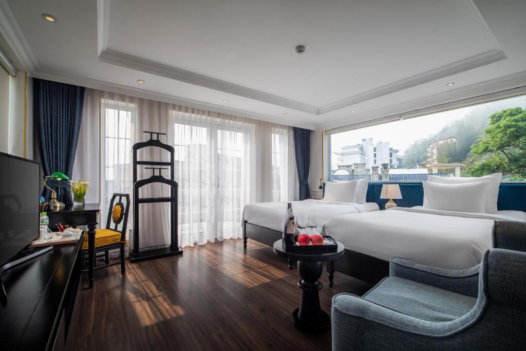Khu vực ghế ngồi tại My Boutique Hotel &amp; Spa