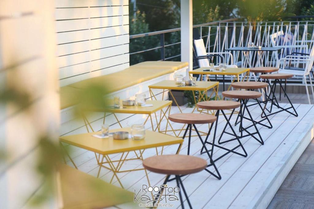 Balkón nebo terasa v ubytování Kasta Beach Hotel