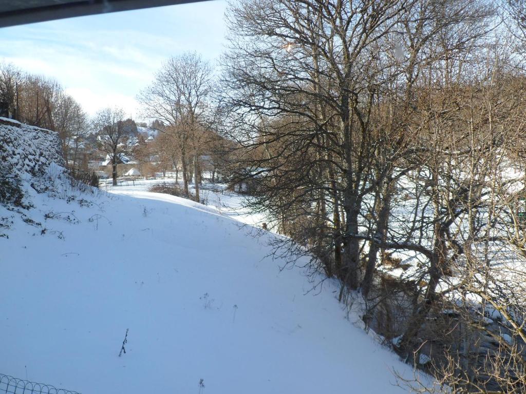 Le Pont du Roy v zimě