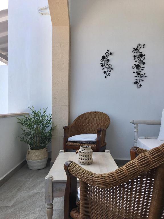 Posezení v ubytování Petridi Maria Suites & Apartments