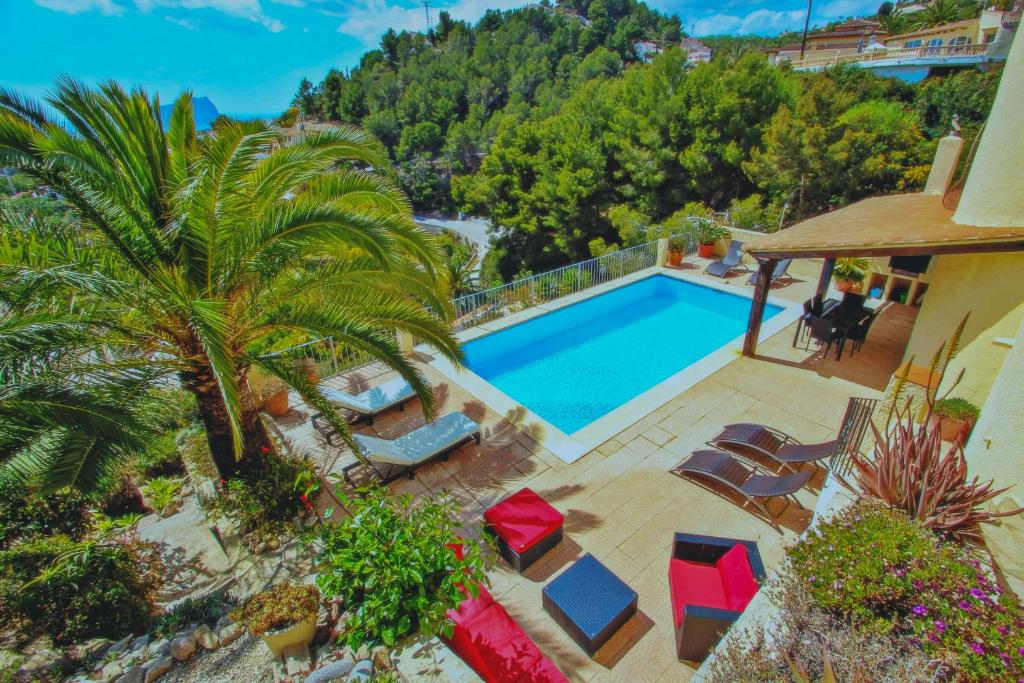 Booking.com: Alegria - sea view villa with private pool in Moraira ,  Teulada, Spanien . Buchen Sie jetzt Ihr Hotel!