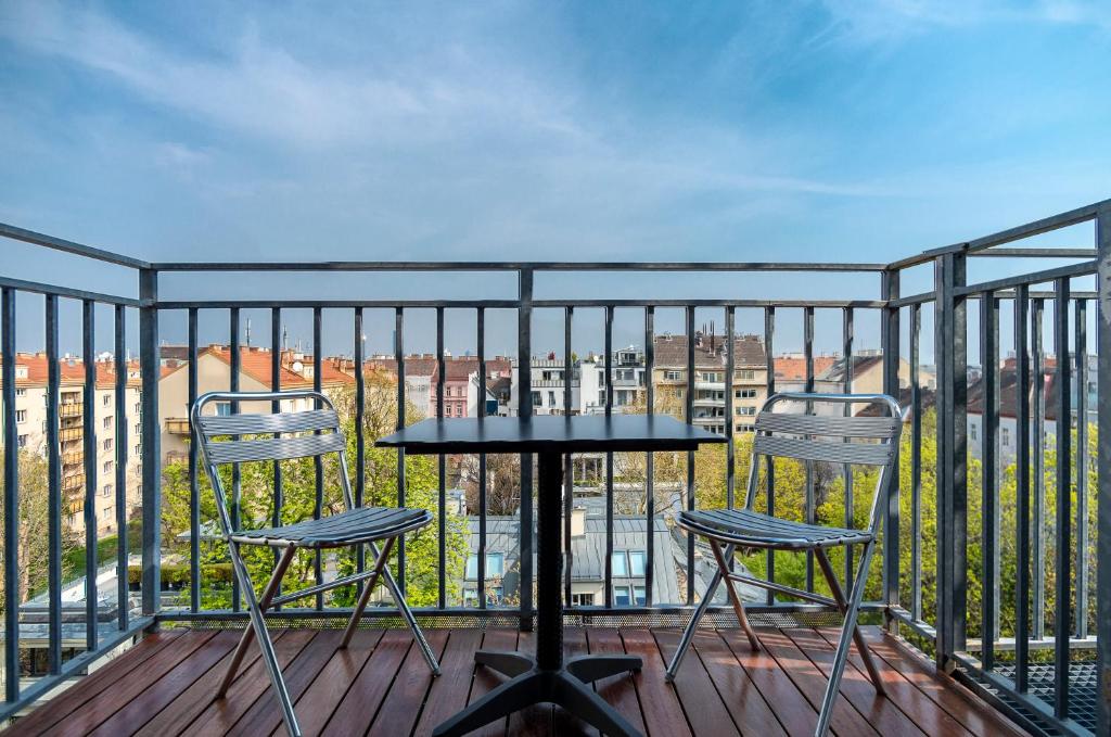 Balkón nebo terasa v ubytování Hotel Spiess & Spiess