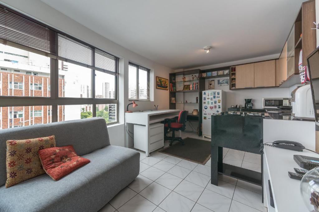  PBO902 Ótimo Flat na Jaqueira para até 3 pessoas