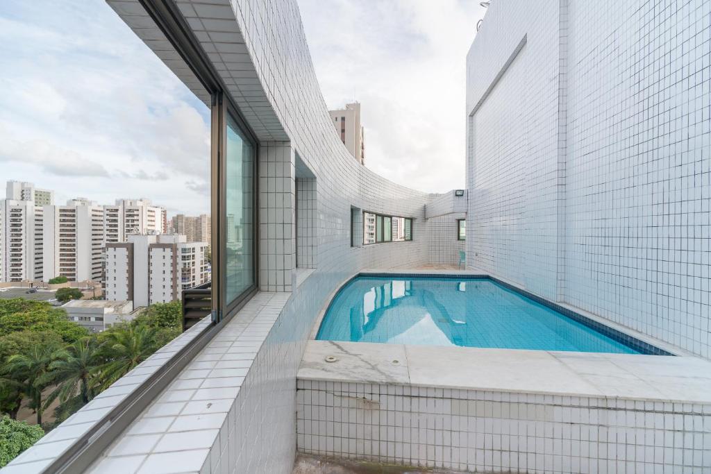  PBO902 Ótimo Flat na Jaqueira para até 3 pessoas