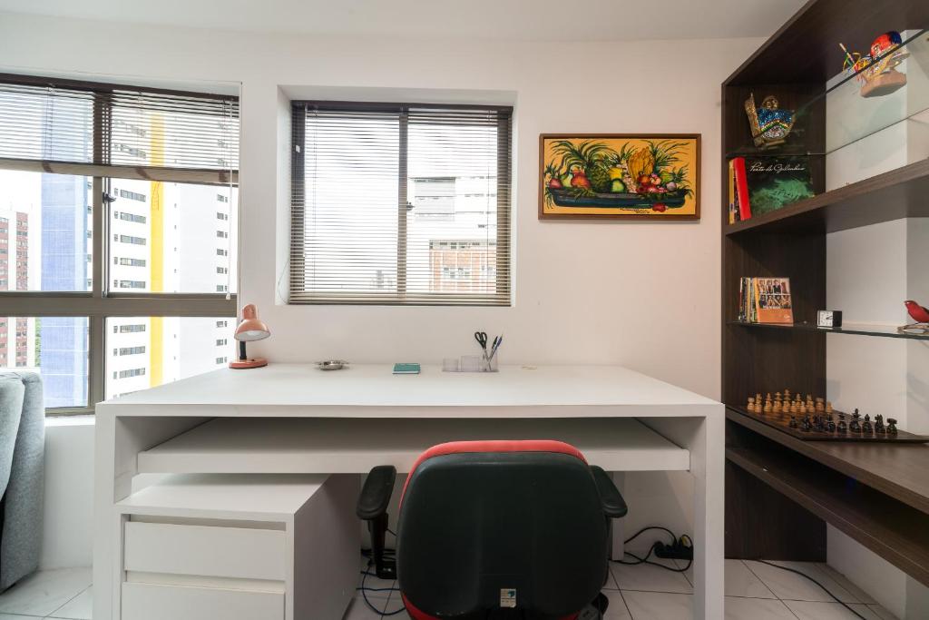  PBO902 Ótimo Flat na Jaqueira para até 3 pessoas