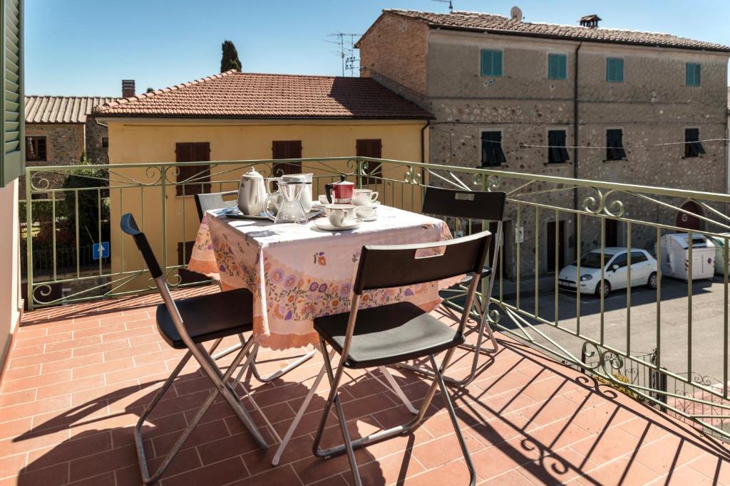 Balkón nebo terasa v ubytování MADI' casa vacanze