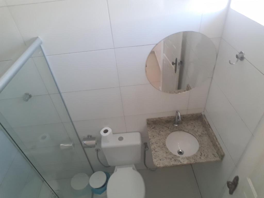 Koupelna v ubytování Pousada Pé de Caju