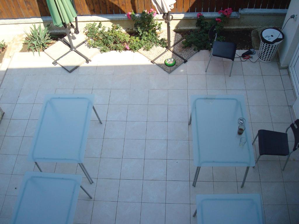 Patio nebo venkovní prostory v ubytování Pension Oasis