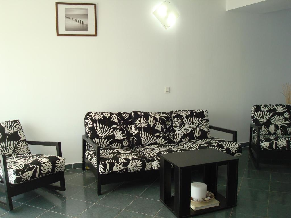 Posezení v ubytování Pension Oasis