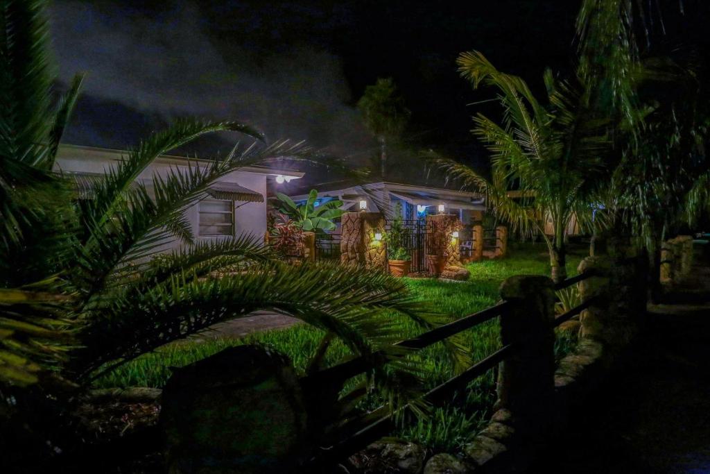 Zahrada ubytování Green Seas Motel