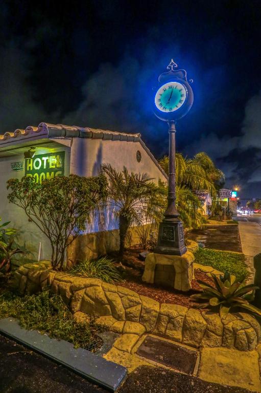 Zahrada ubytování Green Seas Motel