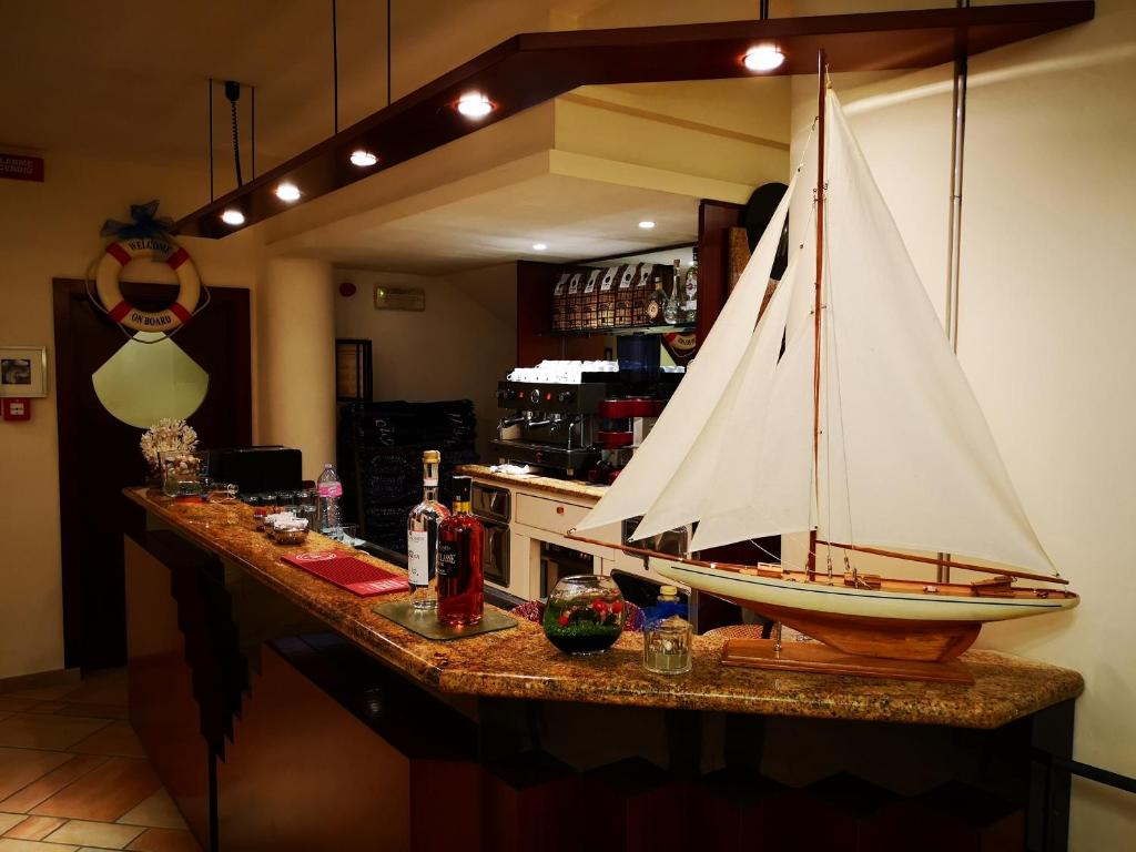 Nápoje v ubytování Hotel Tiglio