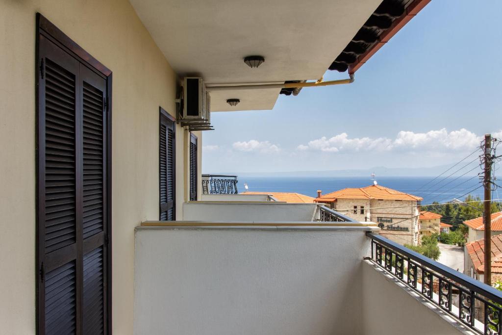 Nespecifikovaný výhled na moře nebo výhled na moře při pohledu z apartmánu