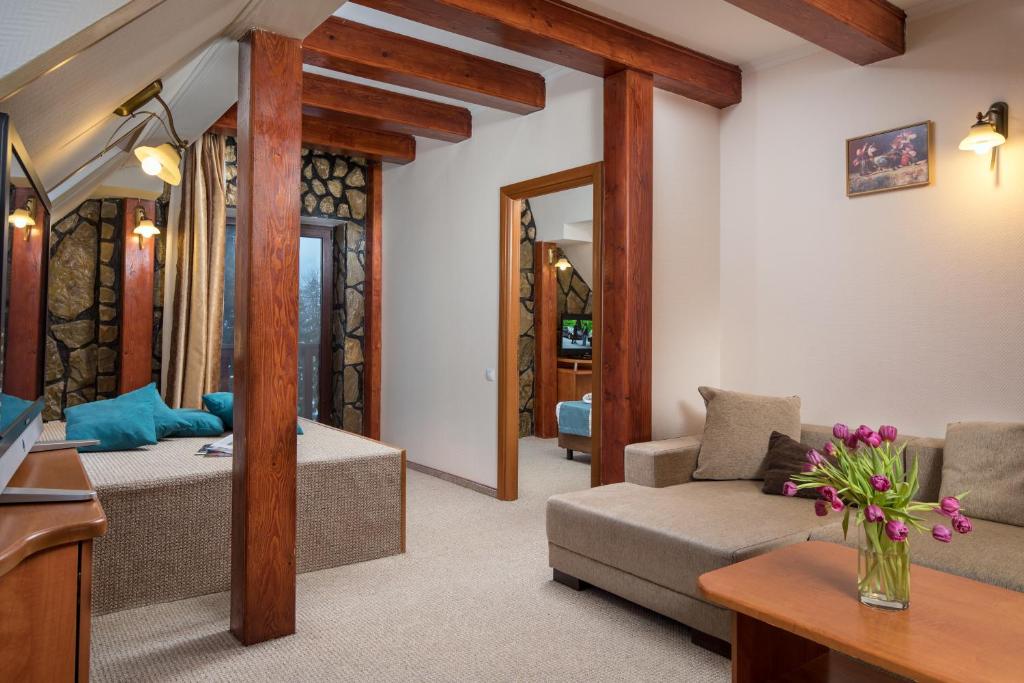 Posezení v ubytování Hotel Rozmarin
