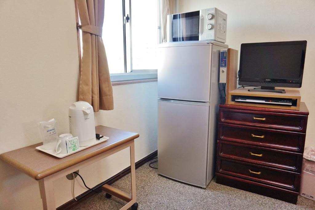 TV a/nebo společenská místnost v ubytování Hotel Yokosuka