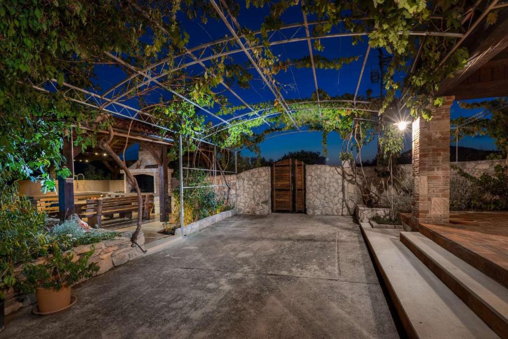Zahrada ubytování Villa Didovi Dvori
