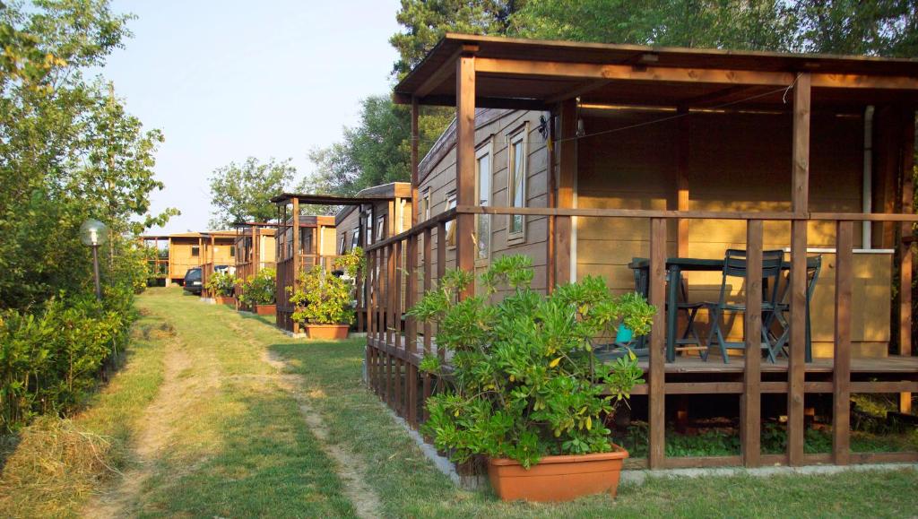 Zahrada ubytování Camping San Giusto