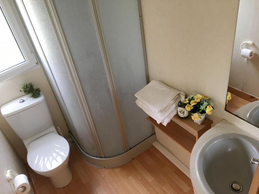 Koupelna v ubytování Camping San Giusto