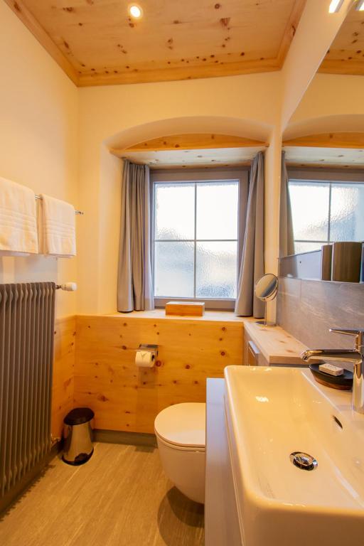 Koupelna v ubytování Hôtel Bodenhaus
