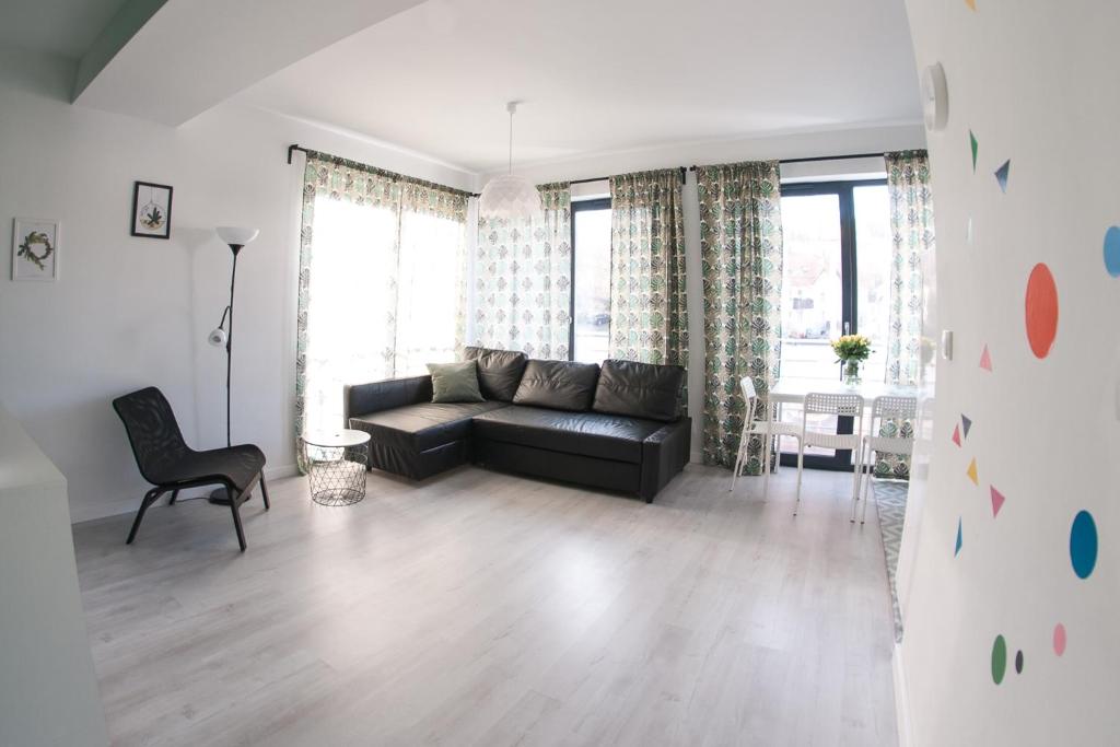 Posedenie v ubytovaní Zielone Apartamenty