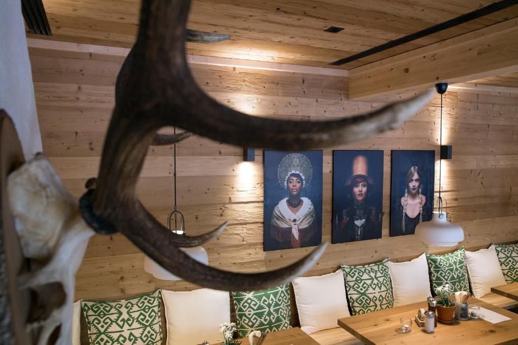 Posezení v ubytování Gästehaus der Geroldsauer Mühle