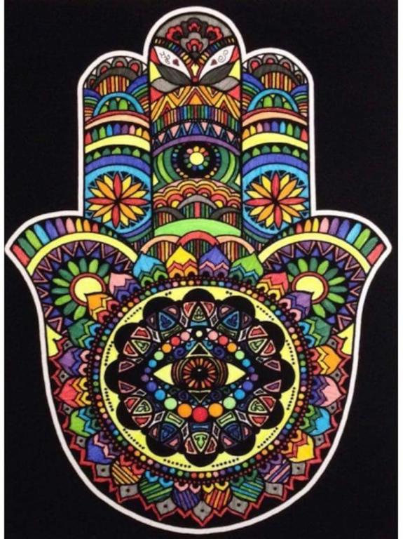 潘泰莱里亚A Kasuzza的色彩缤纷的手绘图