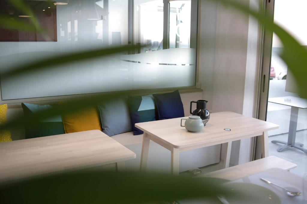 Posezení v ubytování Zefyros Sea View Hotel