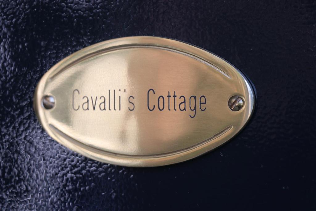 Certifikát, hodnocení, plakát nebo jiný dokument vystavený v ubytování Cavalli's Cottage