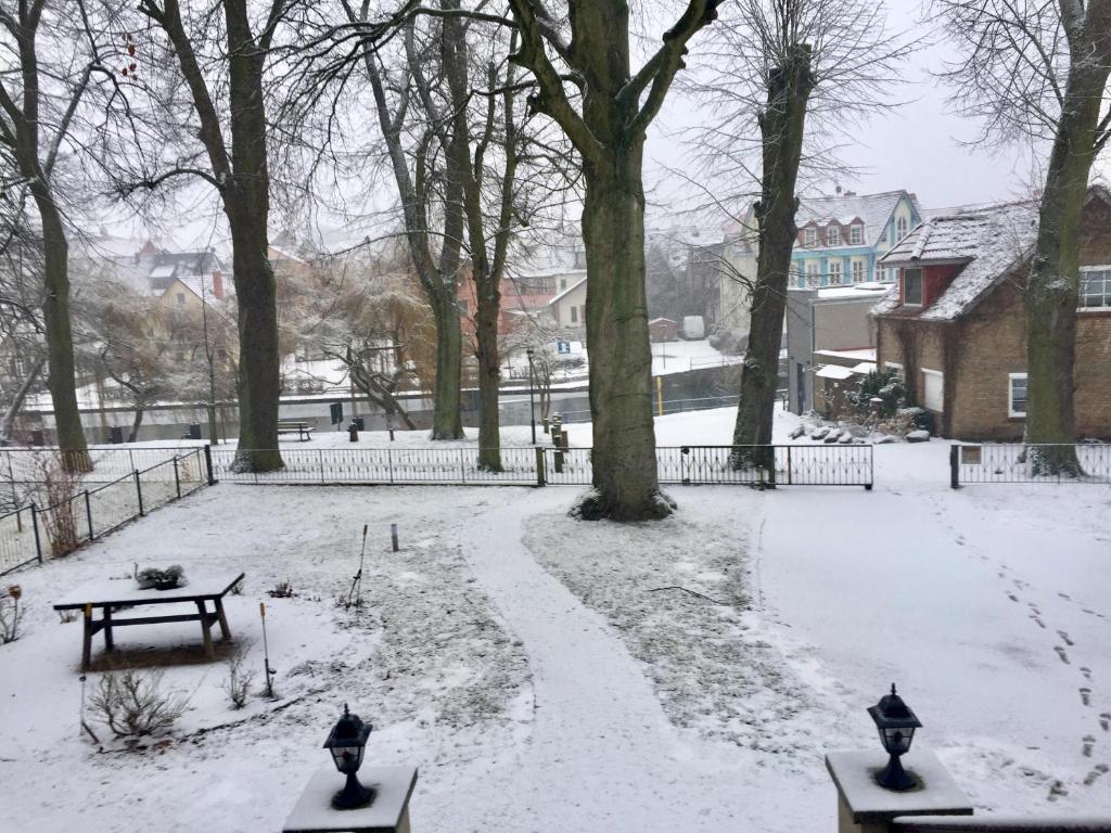 Villa Sonntag v zimě