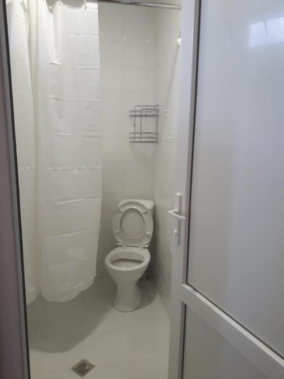 Koupelna v ubytování Mebo House