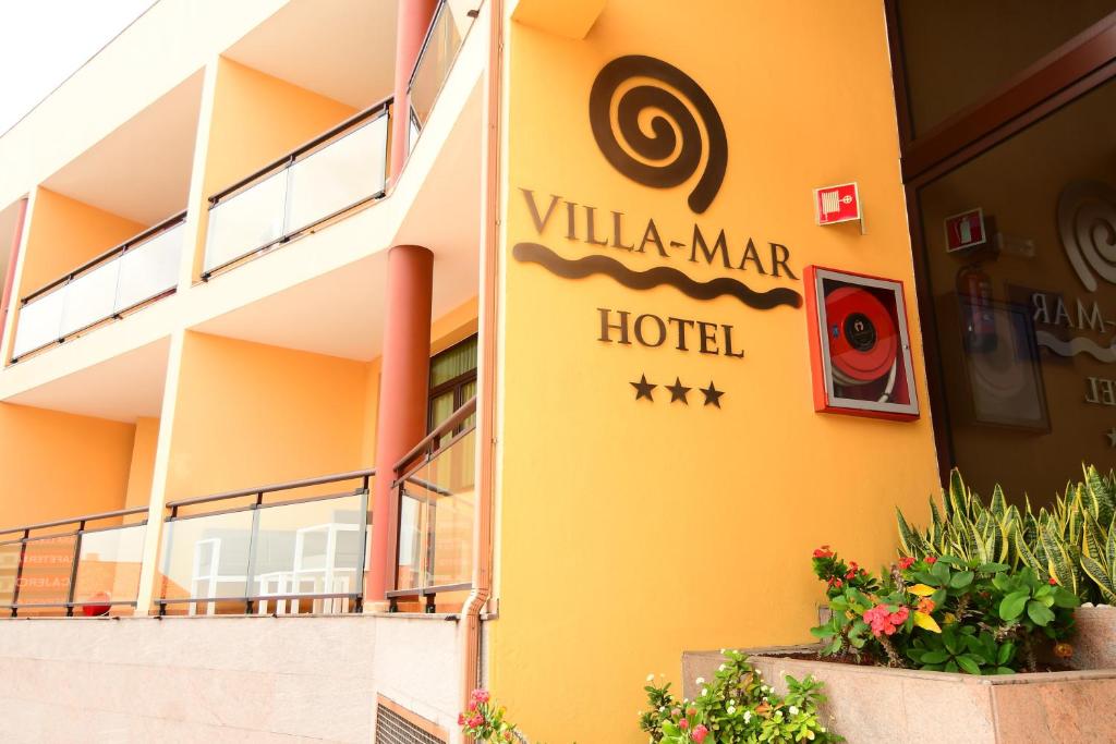 Certifikát, hodnocení, plakát nebo jiný dokument vystavený v ubytování Villamar Hotel