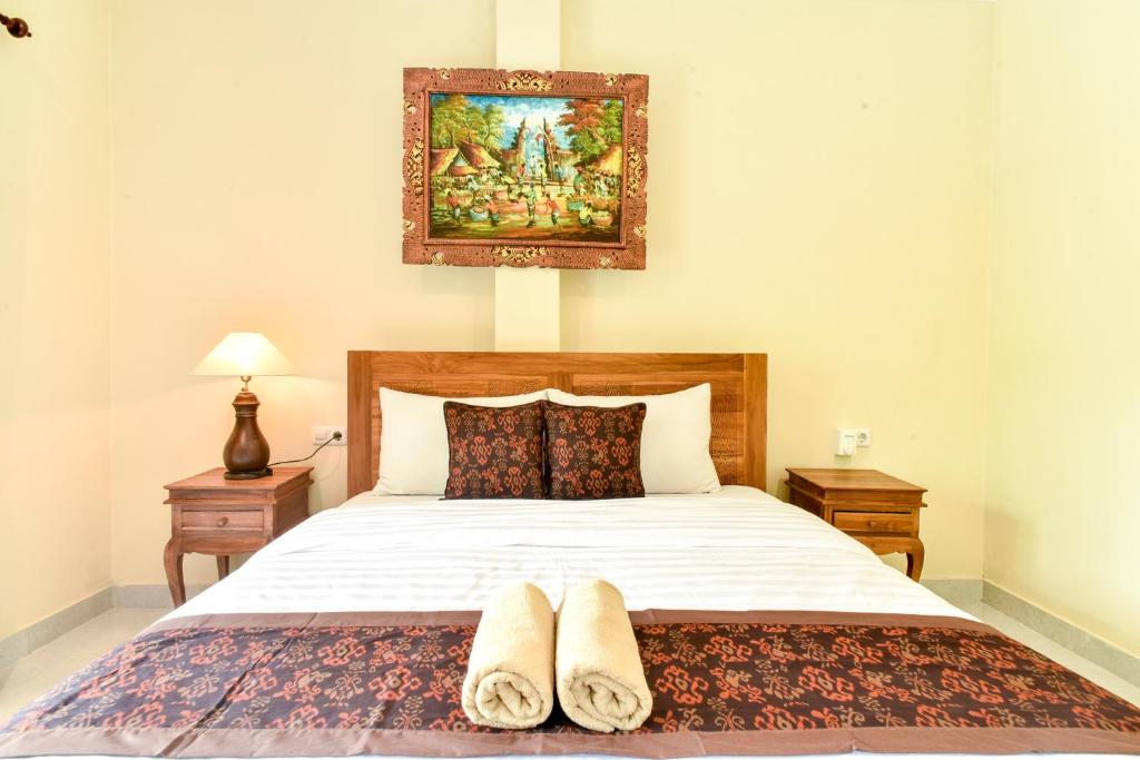 Postel nebo postele na pokoji v ubytování Shindu Home Stay Room 8