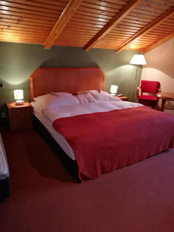 Postel nebo postele na pokoji v ubytování Nature Apartments
