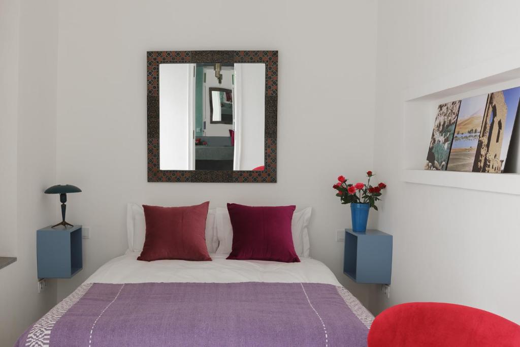 Letto o letti in una camera di Riad Albatoul
