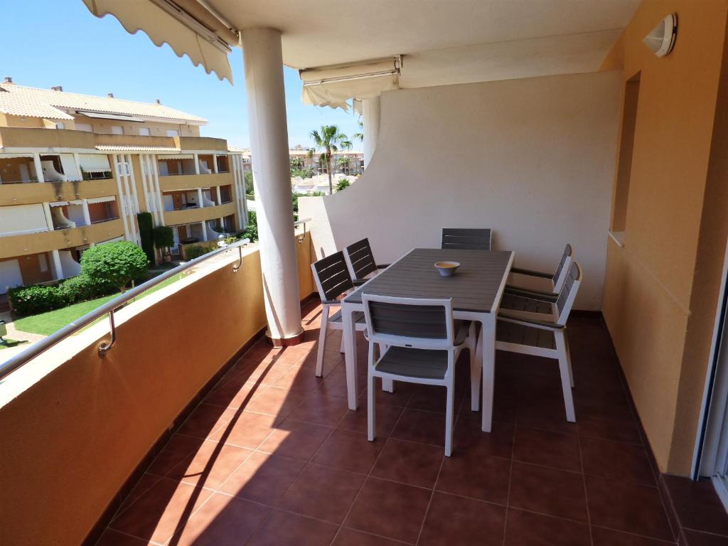 Balkón nebo terasa v ubytování Residencial Mediterráneo
