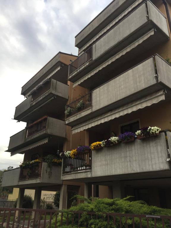 Balkón nebo terasa v ubytování Roof Pellegrini