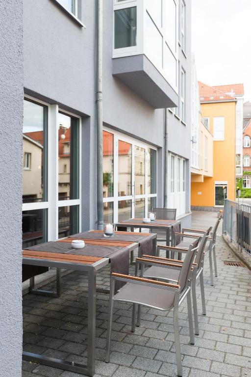 Balkón nebo terasa v ubytování Hotel Rheingold