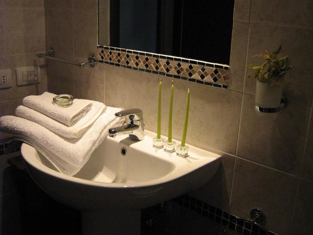 A bathroom at Certine Agriturismo