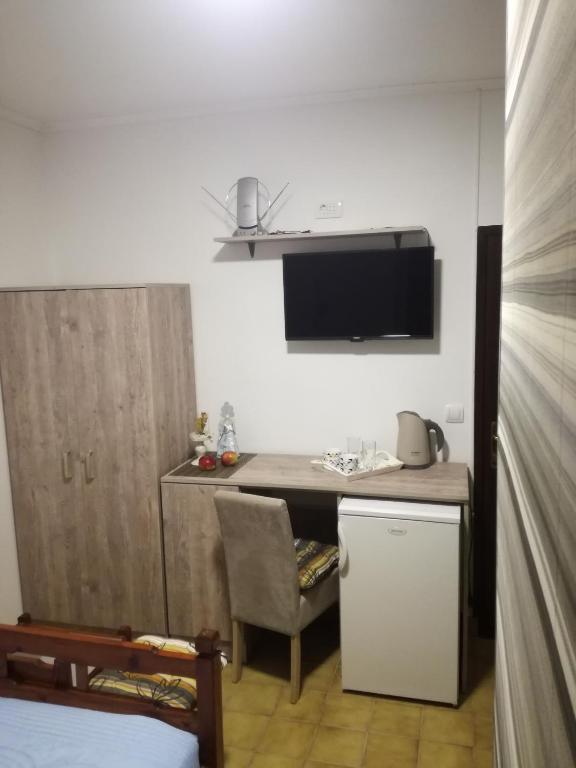 Kuchyň nebo kuchyňský kout v ubytování Miron apart&rooms